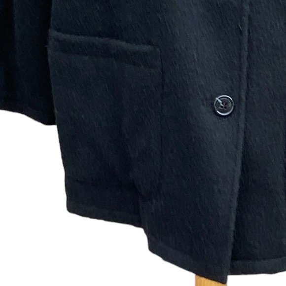 Vintage Harvé Benard Wool Alpaca Jacket Size 6 - Picture 4 of 10